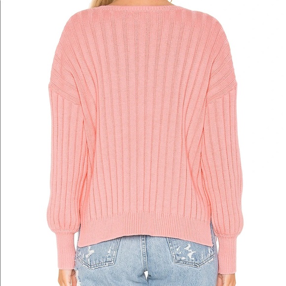 TULAROSA V NECK SWEATER LOVERS FRIENDS MAJORELLE - Picture 7 of 7